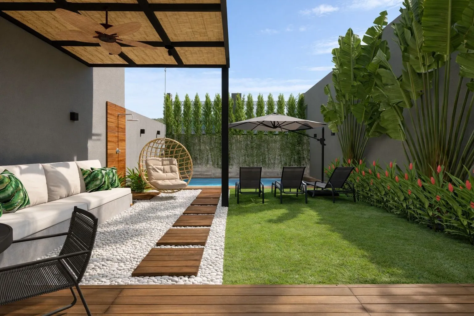 Imagem Casa em condomínio próximo do Barrashoppingsul - 3D com suíte e garden privativo
