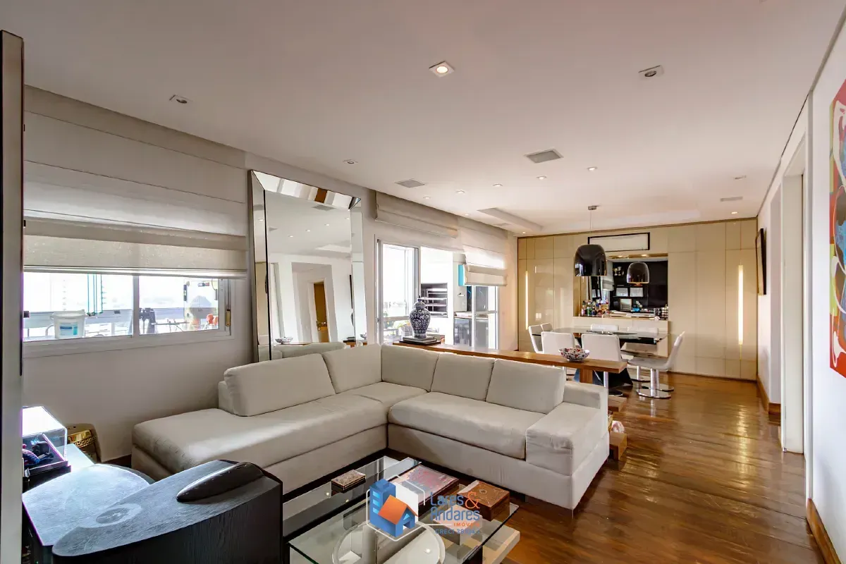 Foto do imóvel Apartamento para venda em Brooklin Paulista com 2 quartos, sendo 2 suítes, 145m² em Rua Guararapes