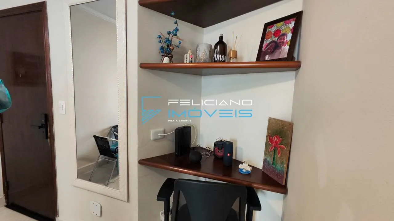 Imagem Apartamento com 1 quarto, Caiçara, Praia Grande - R$ 289 mil, Cod: 7552