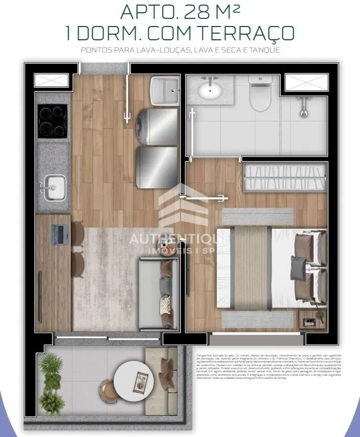 Imagem Uwin Brooklin - Apartamento à venda em São Paulo/SP