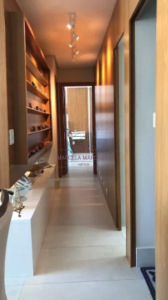 Imagem Apartamento de frente com vista para pomar, churrasqueira na varanda