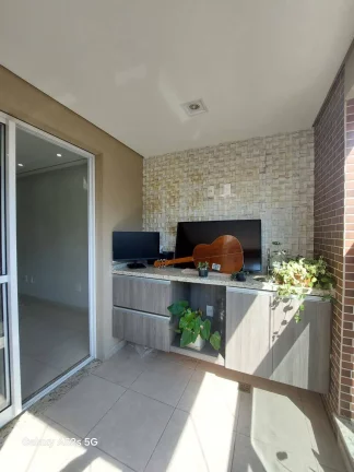 Imagem Apartamento 2 Dorms com Suíte e Sacada Gourmet – 74 m² e Lazer Completo