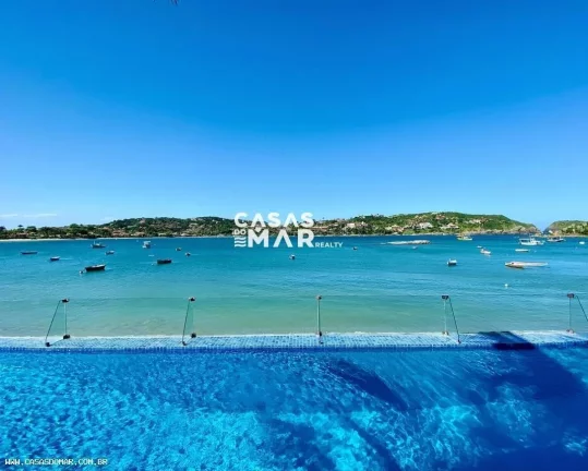Imagem Imperdível casa frente mar à venda em Búzios-RJ, bairro Ferradura: 6 quartos, 6 suítes, 3 salas, 9 banheiros, 7 vagas, 880m².