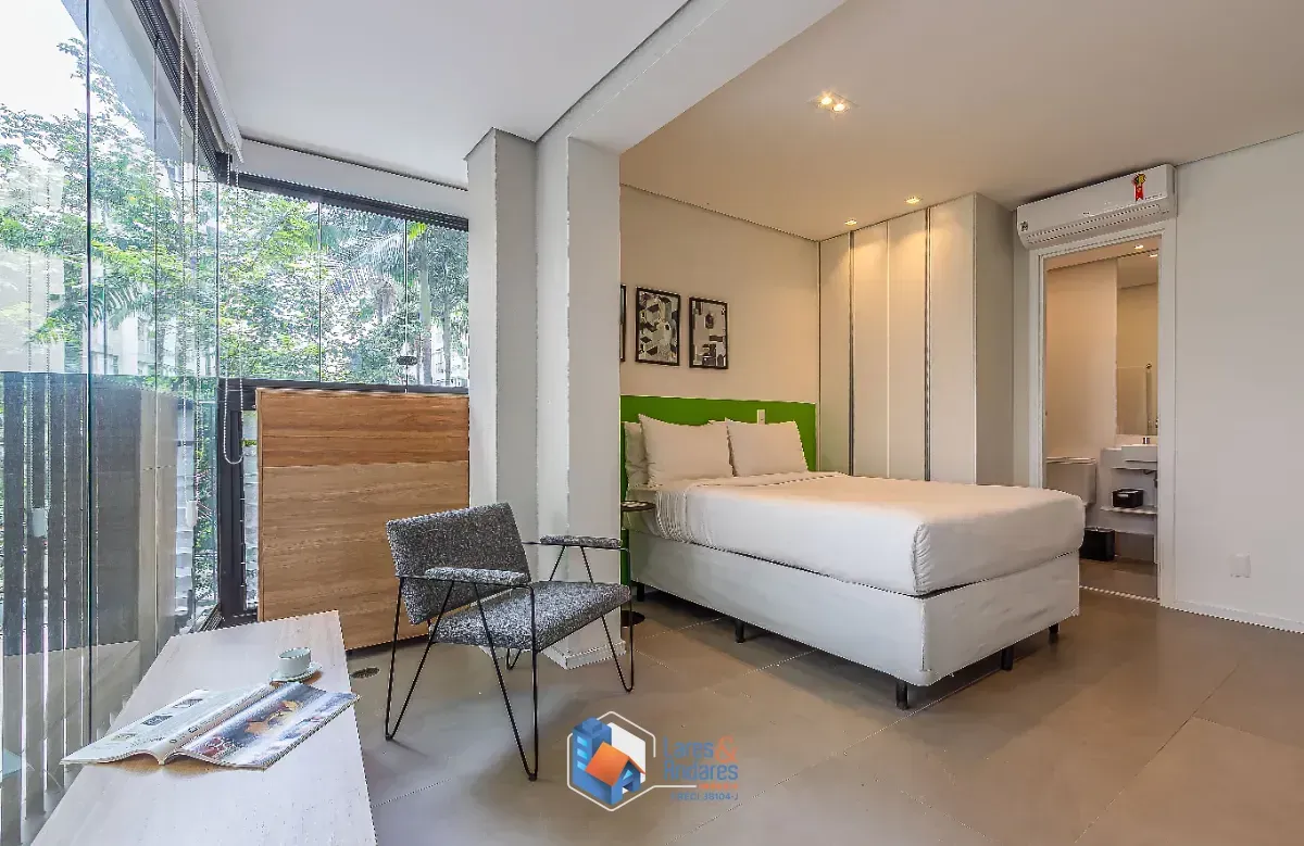 Imagem Apartamento para venda em Vila Nova Conceição com 1 quarto, sendo 1 suíte, 38m²