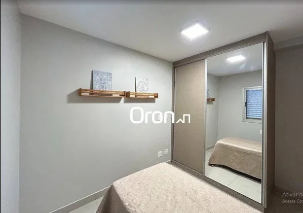 Imagem Apartamento mobiliado com 3 dormitórios à venda, 78 m² por R$ 670.000 - Jardim Goiás - Goiânia/GO