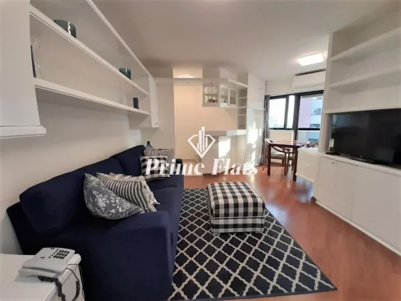 Imagem Flat disponível para locação no Fortune Residence, com 40m², 1 dormitório e 1 vaga