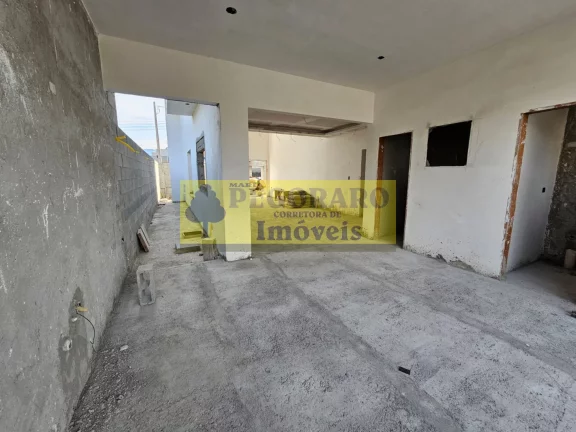 Imagem Casa de Alto Padrão em Fase de Acabamento no Pontal Santa Marina: 3 Quartos, 1 Suíte, 4 Banheiros, 157m². Próxima ao Shopping Serramar, UNITAU