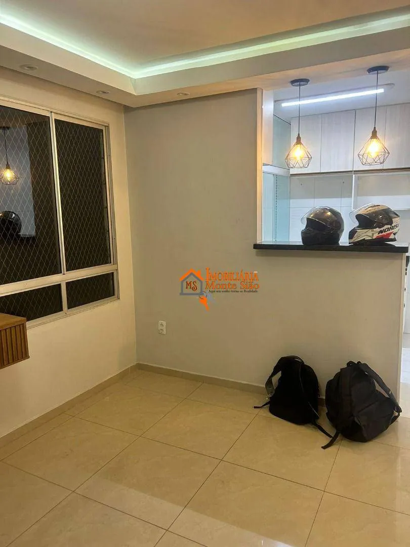Imagem Apartamento com 2 dormitórios para alugar, 44 m² por R$ 1.714,00/mês - Água Chata - Guarulhos/SP