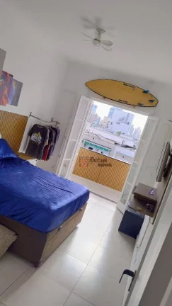 Imagem Apartamento com 1 dormitório à venda, 50 m² por R$ 530.000 - Boqueirão - Santos/SP