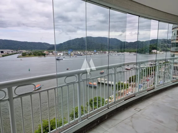 Imagem Apartamento com 3 Quartos e 5 banheiros à Venda, 199 m² - Ponta da Praia em Santos