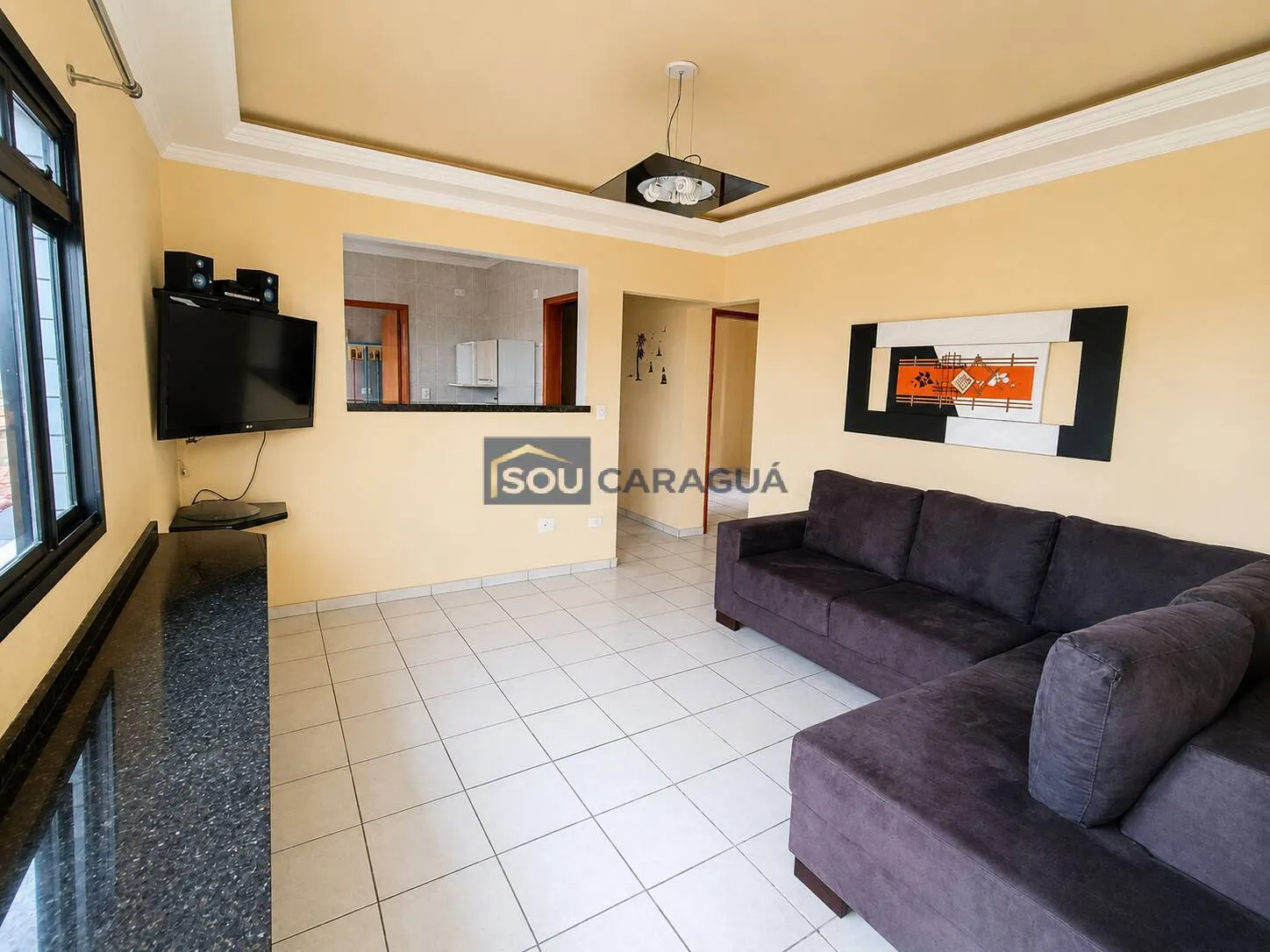 Imagem Apartamento Frente Mar para Locação no Indaiá - Caraguatatuba/SP