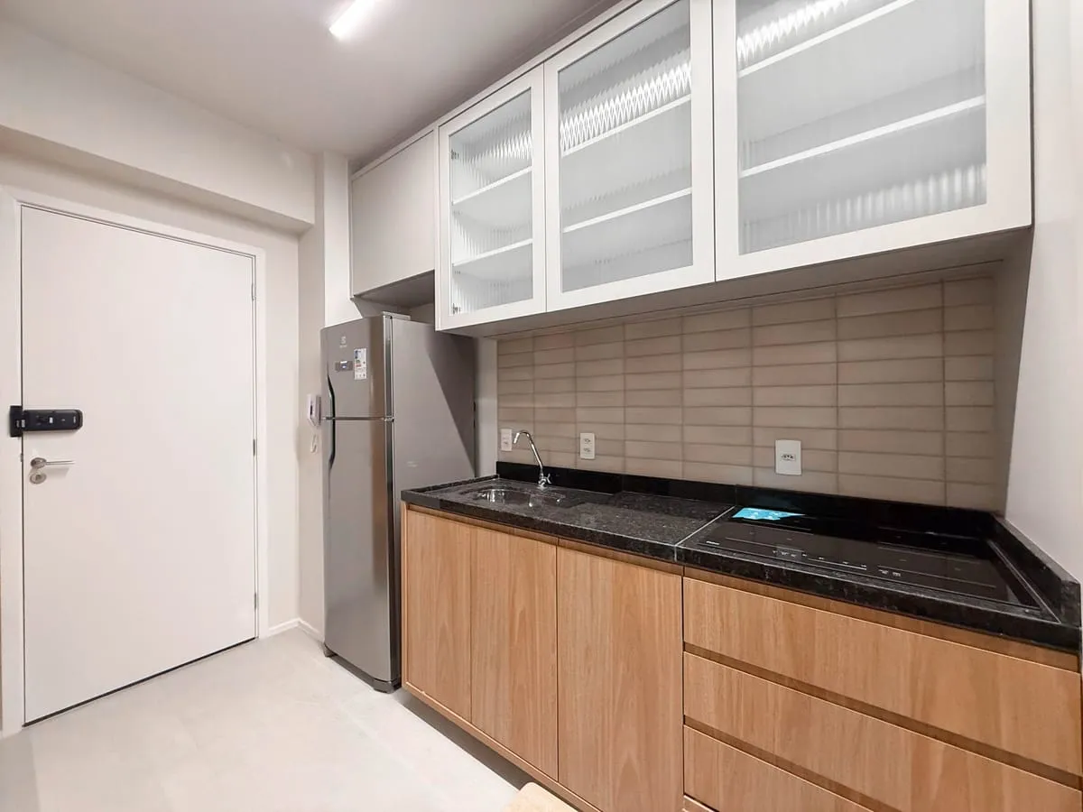 Imagem Apartamento com 1 Quarto para alugar, 25m² - Pinheiros