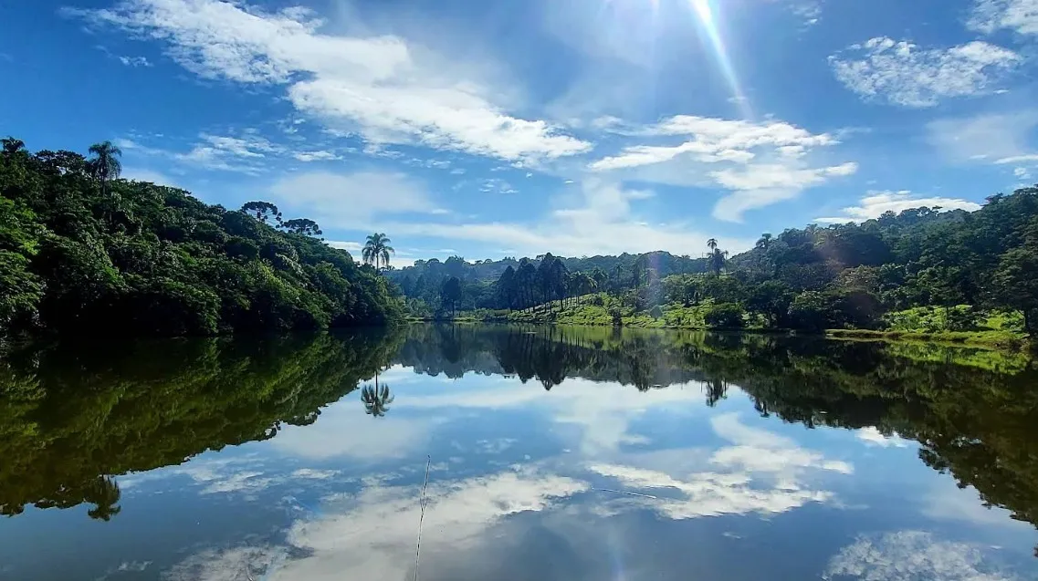 Imagem Terreno à 600mts da Repressa de Itupararanga no Loteamento Saveiros de Ibiúna