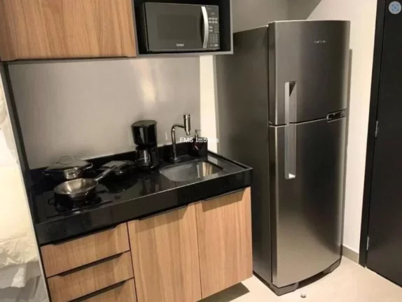 Imagem Apartamento à venda em São Paulo-SP, Pinheiros: 1 quarto, 1 banheiro, 19m² de área.