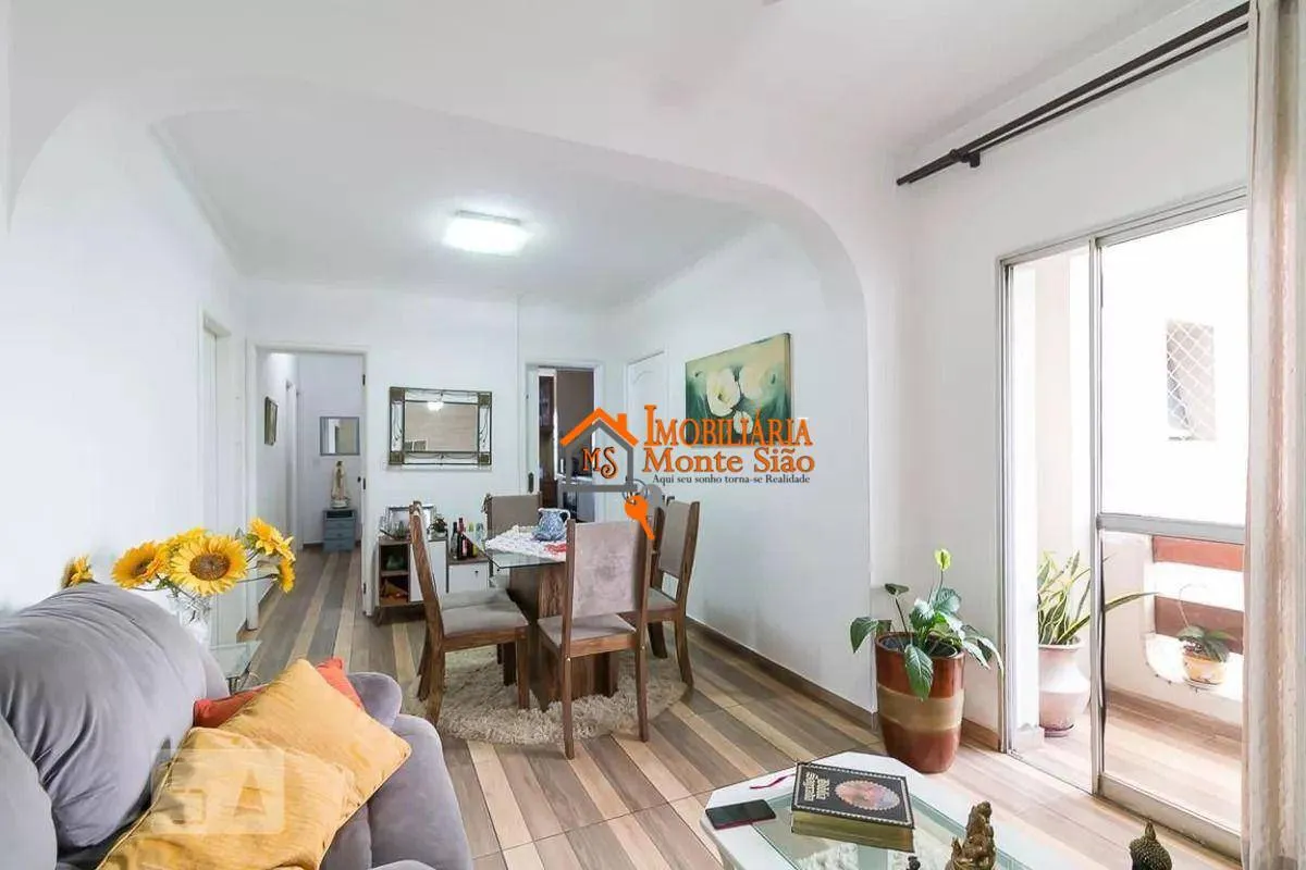 Imagem Apartamento com 3 dormitórios à venda, 95 m² por R$ 530.000,00 - Jardim Barbosa - Guarulhos/SP