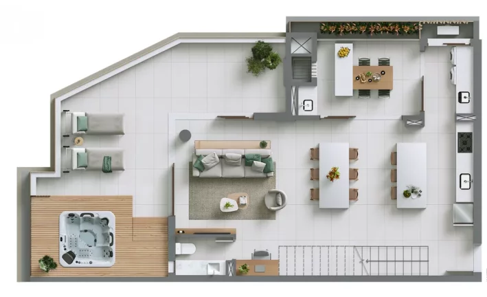 Imagem Alta - Breve Lançamento - Apartamento à venda no bairro Mercês - Curitiba/PR