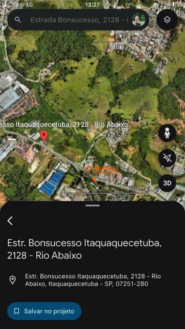 Imagem Área à venda, 22000 m² por R$ 8.000.000,00 - Rio Abaixo - Itaquaquecetuba/SP