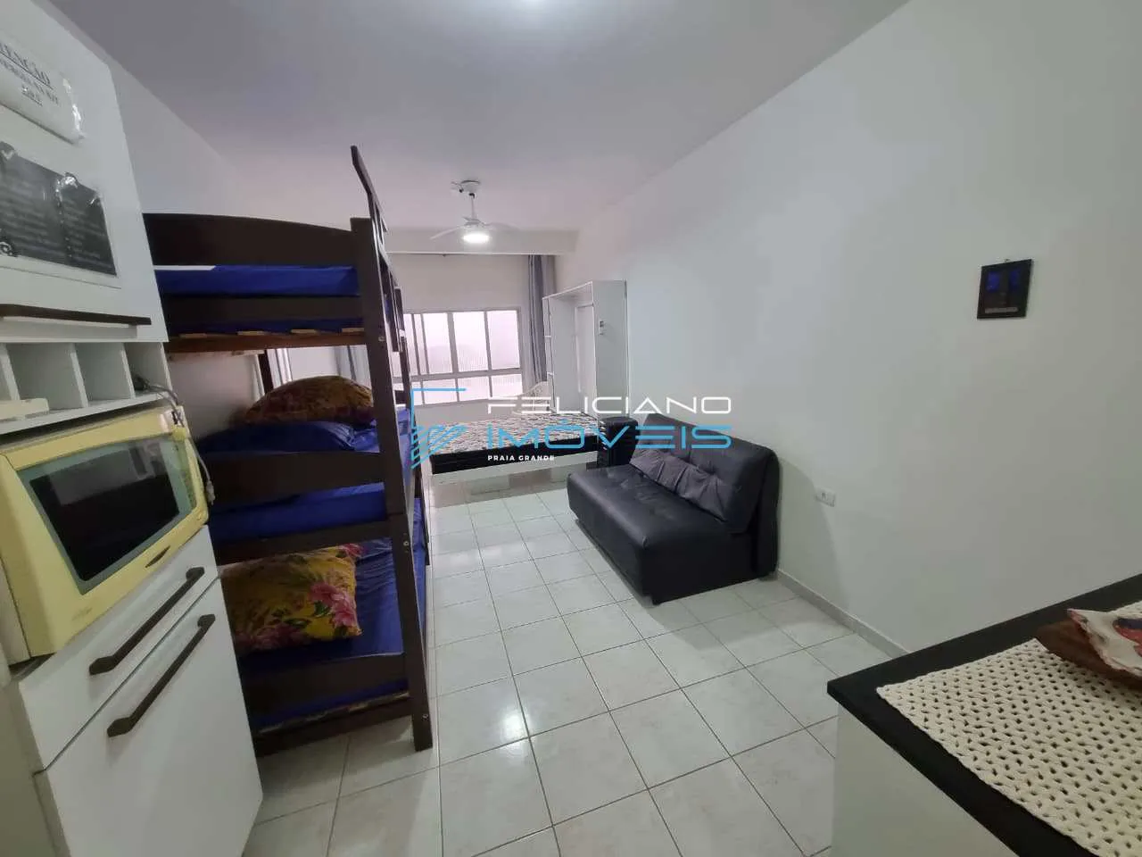 Imagem Kitnet com 1 quarto, Real, Praia Grande - R$ 195 mil, Cod: 7550