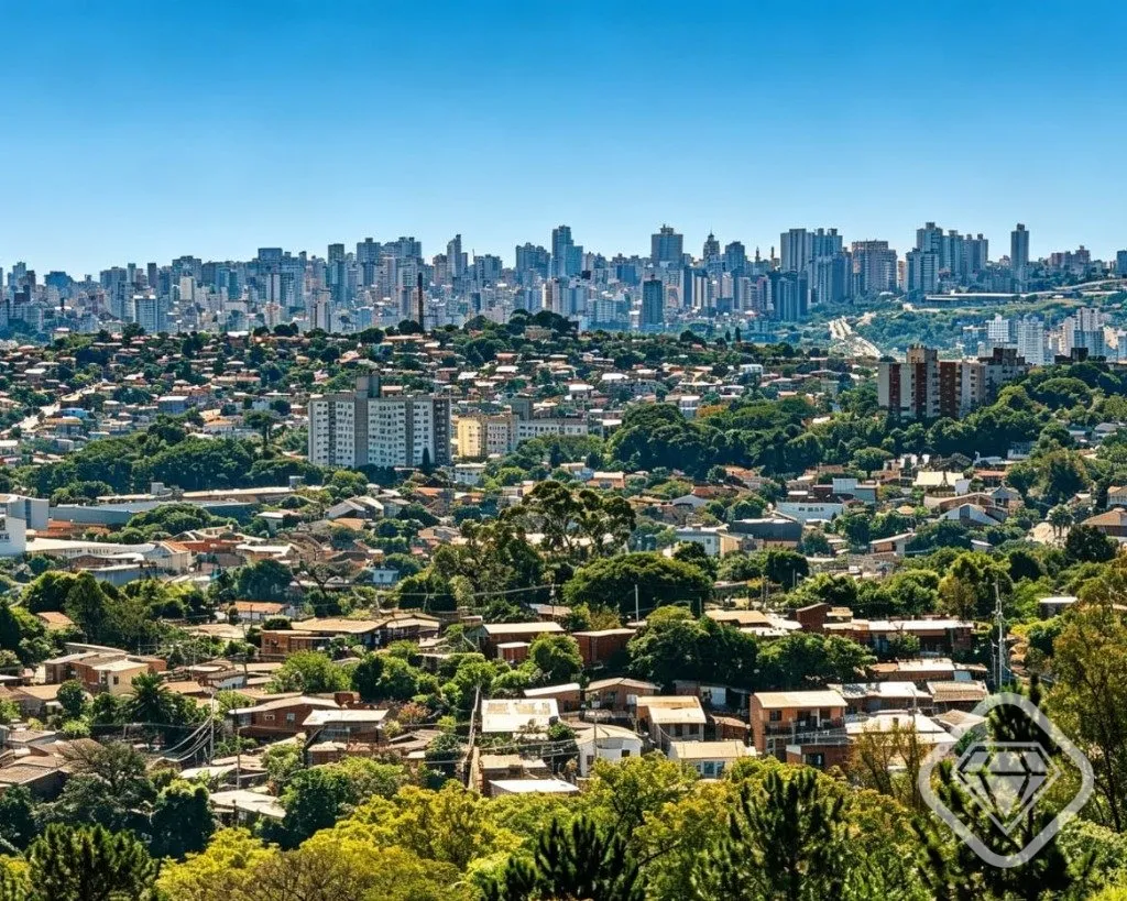 Imagem Uma vista privilegiada da cidade, ambientes amplos e um projeto que une solidez construtiva, sofisti...