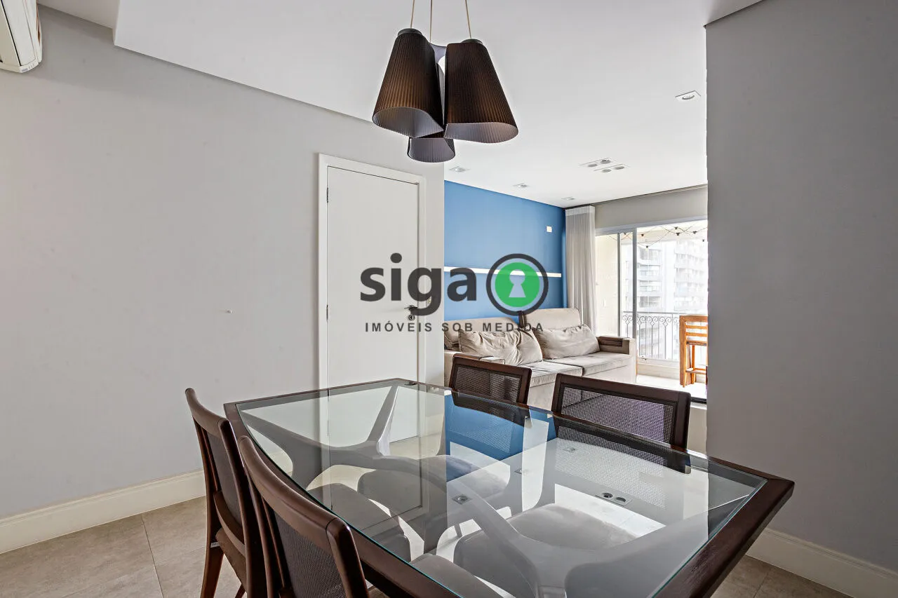 Imagem APARTAMENTO IMPECÁVEL MOBILIADO E EQUIPADO NO BROOKLIN