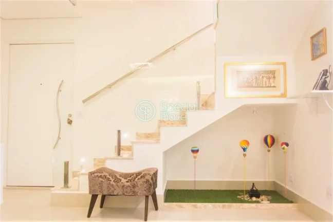 Imagem Ótima Cobertura Duplex com 263m² no Morumbi. Living para 03 ambientes, varanda gourmet com churras...