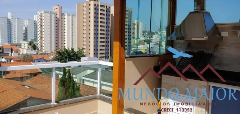 Imagem COBERTURA DE LUXO COM VISTA DESLUMBRANTE NA VILA VALPARAÍSO - 3 DORMITÓRIOS