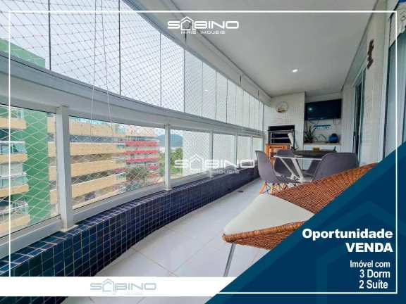 Foto do imóvel Apartamento Pé na Areia à venda com 3 Dormitórios 2 Suítes, Vista para o Mar - Riviera de São Lourenço, Bertioga SP