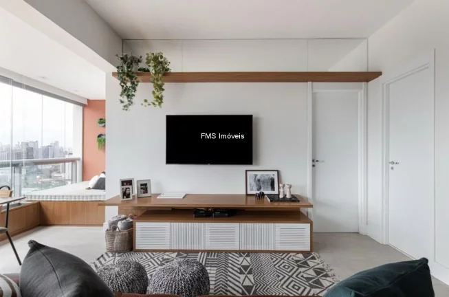 Imagem APARTAMENTO 76m² - 1 DORMITÓRIO- 1 VAGA - CHACARA SANTO ANTONIO