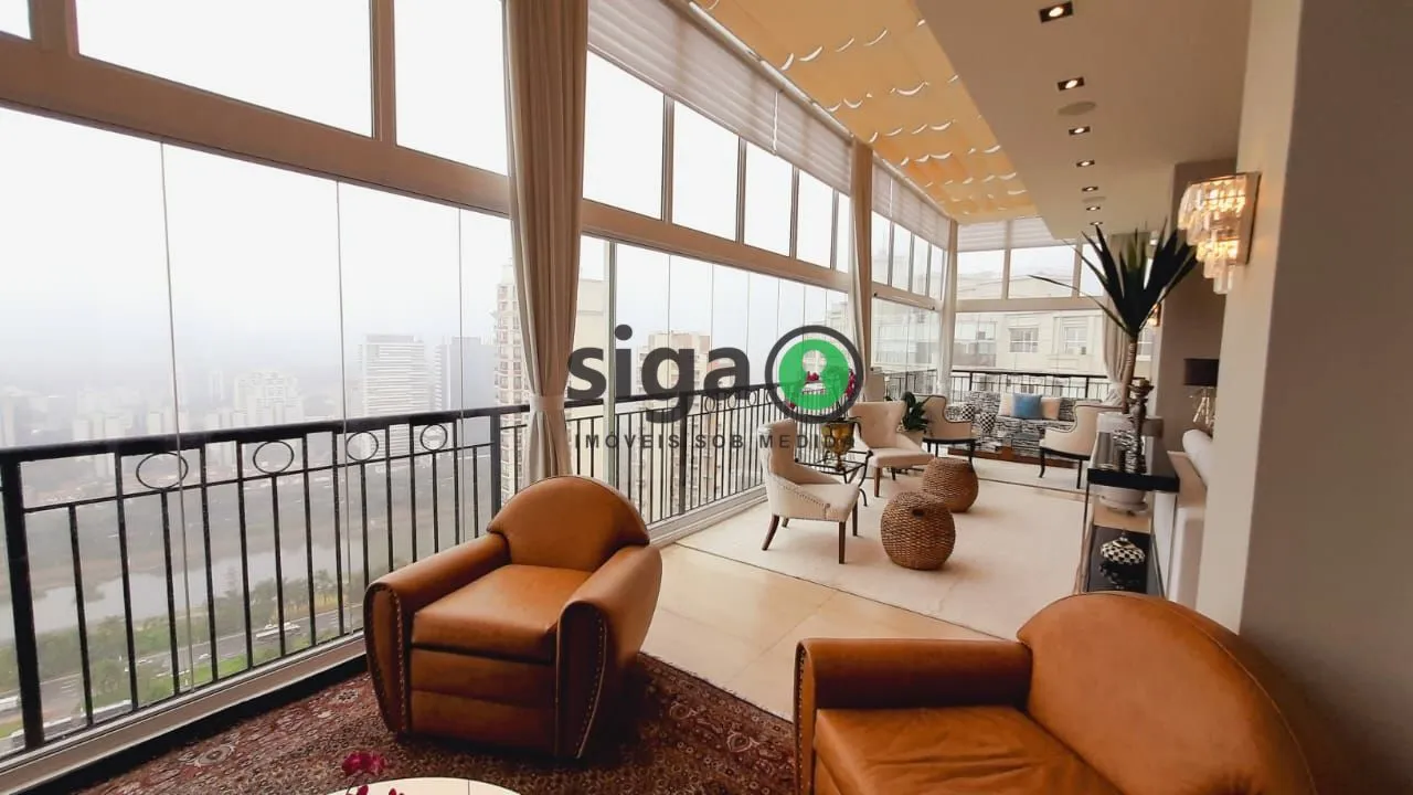 Imagem Cobertura duplex no Panamby, com piscina, sauna e área gourmet