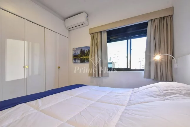 Imagem Flat disponível para venda no Golden Tower Residence no Itaim Bibi, com 43,55m², 1 dormitório e 1 vaga