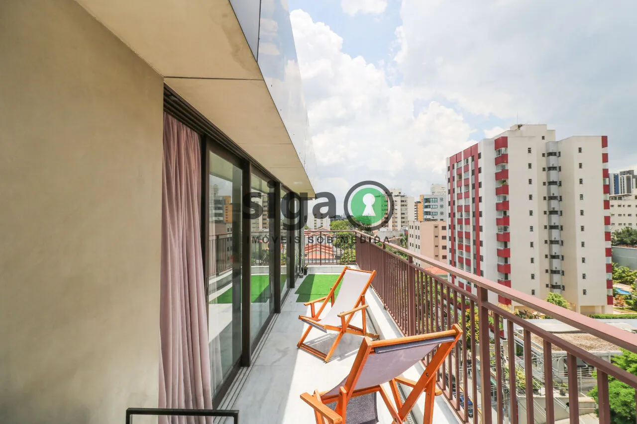 Imagem Cobertura Duplex Nova e Decorada no Jardim Guedala | 2 Suítes | Jacuzzi | 3 Vagas + Depósito