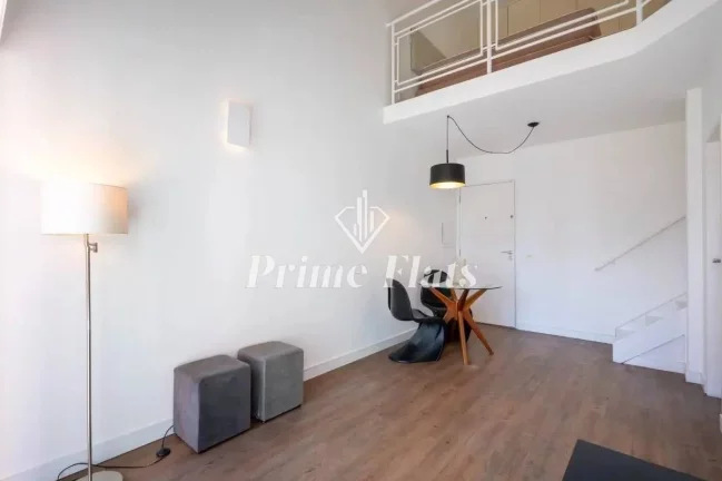 Imagem Flat disponível para locação no The Blue Loft, com 44m², 1 dormitório e 1 vaga de garagem
