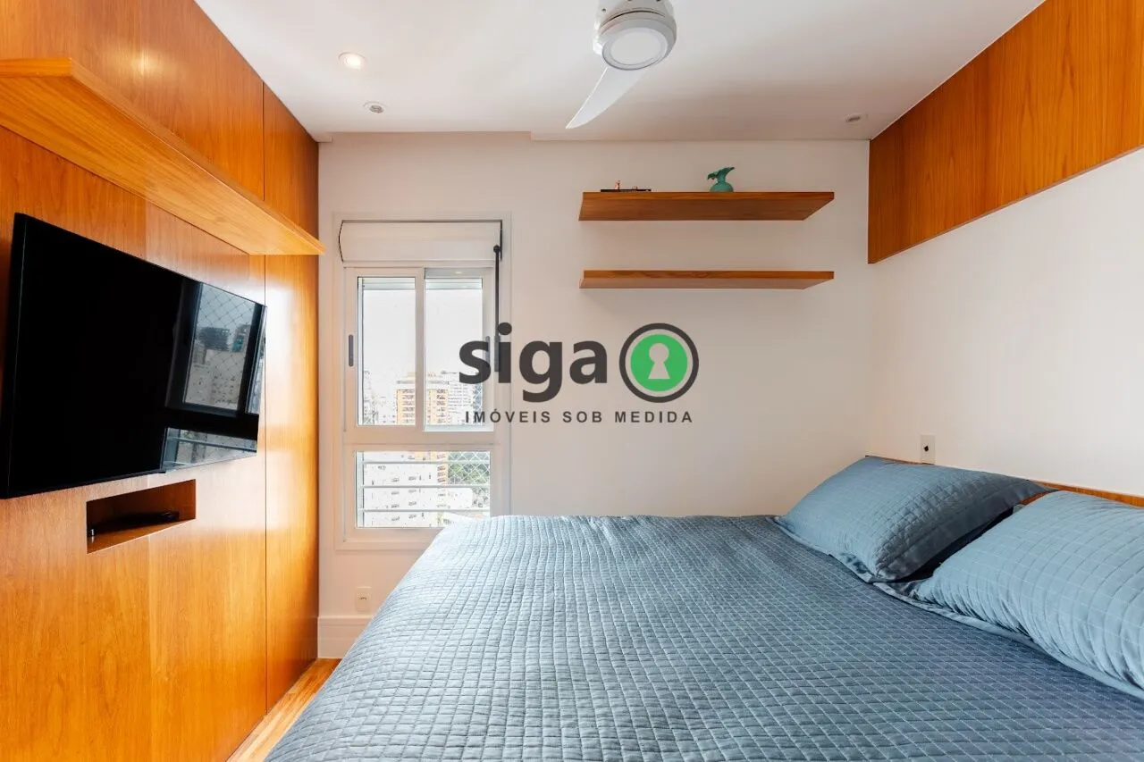 Imagem Apartamento mobiliado com 2 quartos e 2 vagas à venda na Vila Nova Conceição