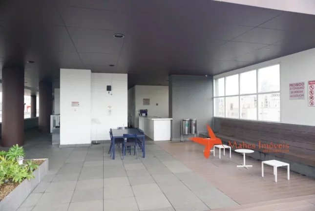Imagem Apartamento à venda na Consolação, São Paulo-SP: quarto, sala e cozinha integrados, 1 banheiro, 1 vaga de garagem e 33m² de área.