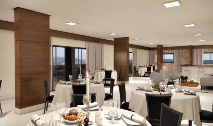 Imagem "Amplo Apartamento com 2 Dormitórios e Terraço Gourmet a 300m da Praia na Guilhermina"