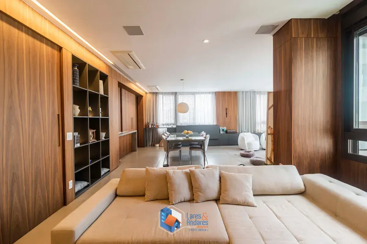Imagem Apartamento para venda em Campo Belo com 2 quartos, sendo 2 suítes, 157m²