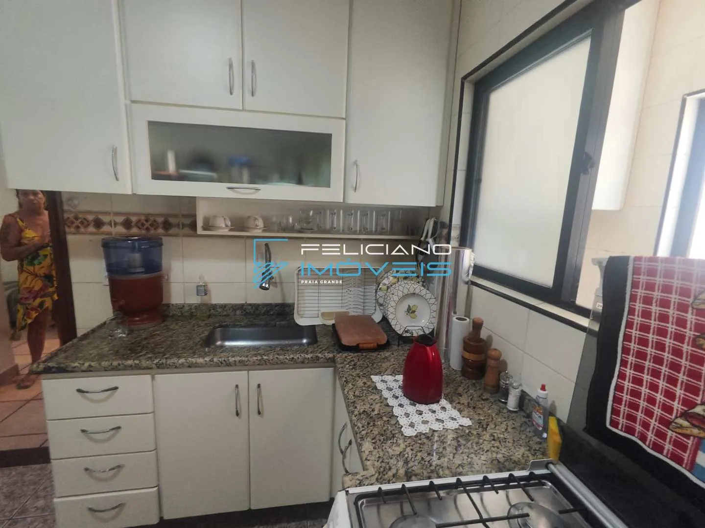 Imagem Apartamento com 2 quartos, Caiçara, Praia Grande - R$ 400 mil, Cod: 4945