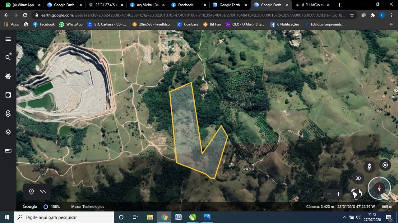 Imagem ÁREA DE TERRENO CAPUTERA 178.400m2