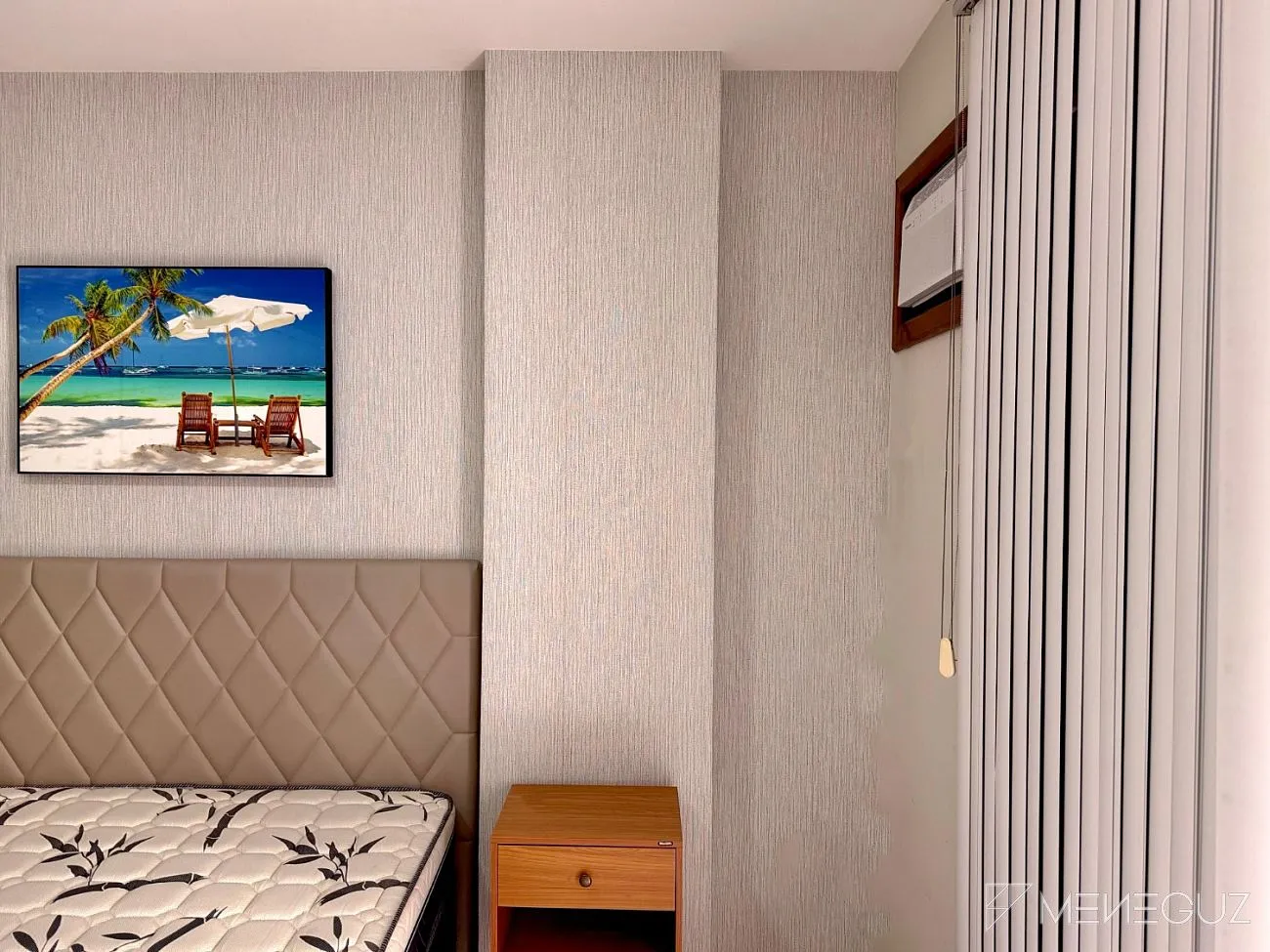 Imagem Exclusivo: Apartamento mobiliado, 3 quartos e DCE, na melhor localização da Praia do Morro.