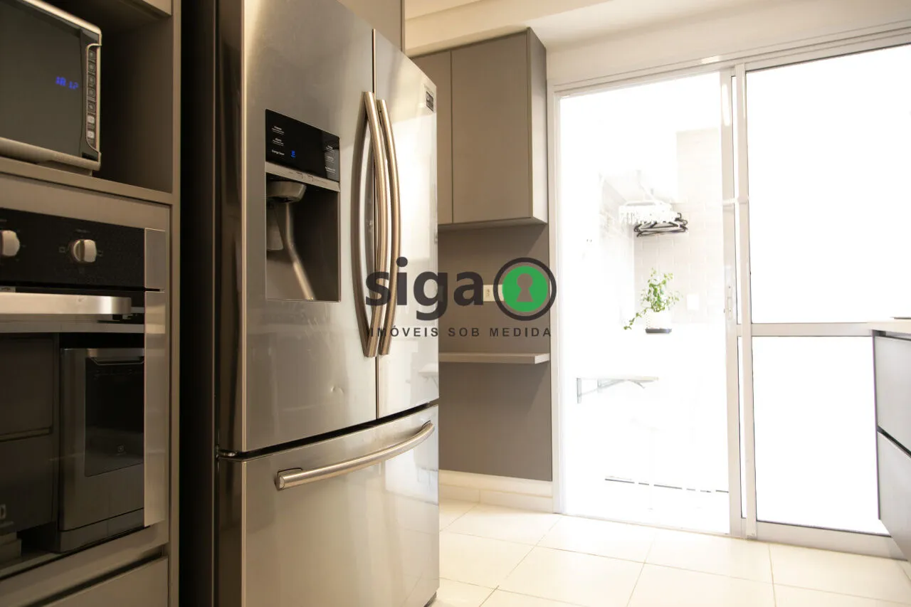 Imagem Apartamento 3 Suítes | Varanda Gourmet com Churrasqueira | Andar Alto | 124 m² | 2 Vagas, Depósito