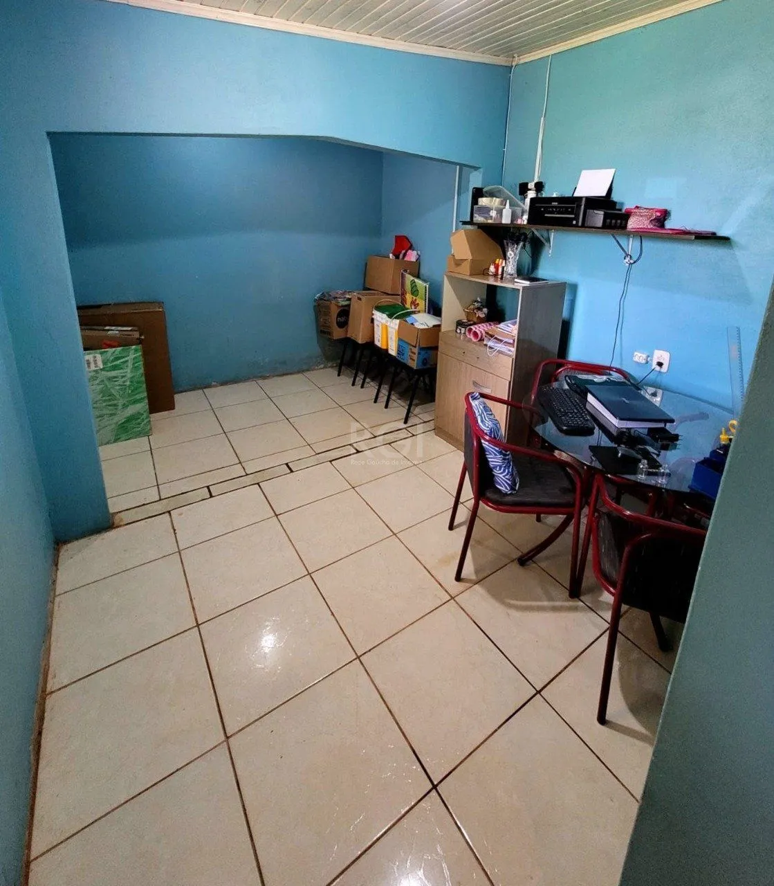 Imagem Casa com 3 quartos, 1 suíte, vaga, varanda, no bairro Hilda, Cruz Alta/RS