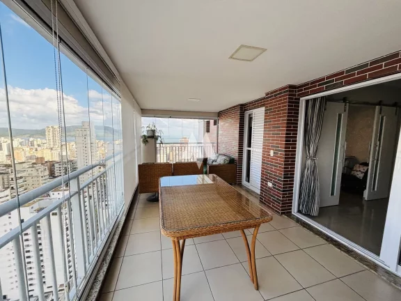 Imagem Apartamento à venda 3 dormitórios e 3 vagas demarcadas - Boqueirão /Santos