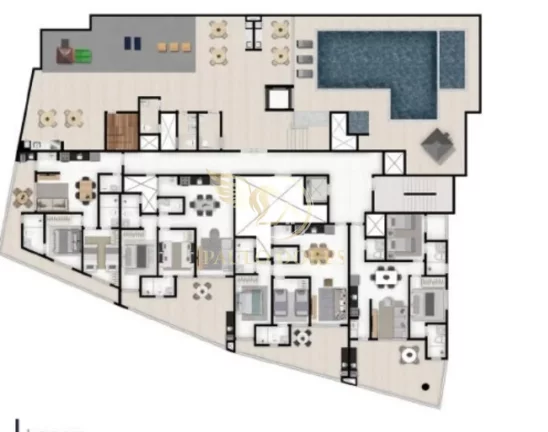 Imagem APARTAMENTO À VENDA NA PRAIA GRANDE COM 2 SUÍTES MAIS LAVADO A 300 METROS DO MAR