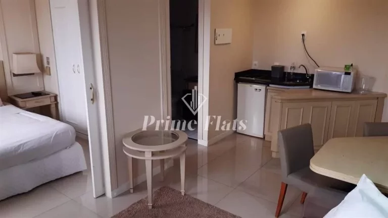 Imagem Flat disponível para venda no The World Executive Flat na Vila Olímpia, com 30m², 1 dormitório e 1 vaga