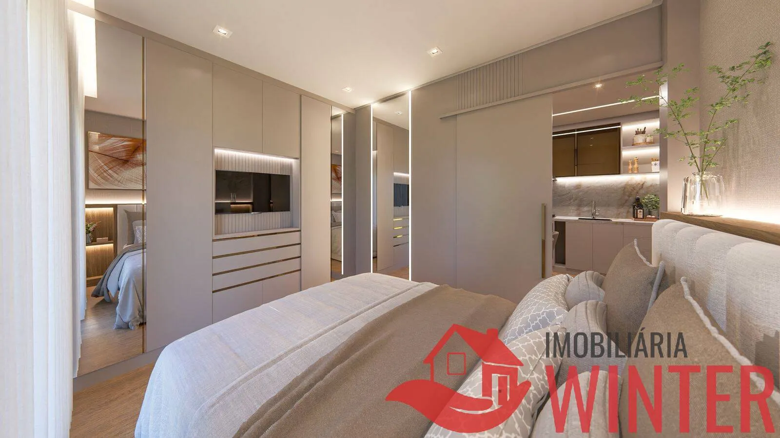 Imagem Apto Novo 1 Dorm em Nova Petropolis