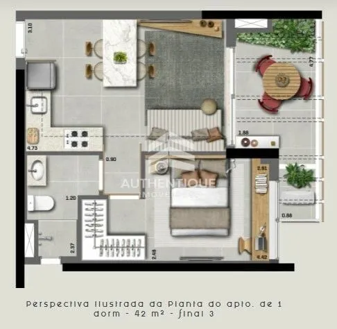 Imagem CASA OMAGUÁS PINHEIROS - Apartamento à venda no bairro Pinheiros - São Paulo/SP, Zona Oeste
