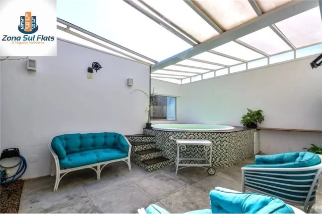 Imagem Cobertura à Venda Na Vila Andrade Com 3 Dormitórios e 3 Vagas - Piscina e Churrasqueira Privativas