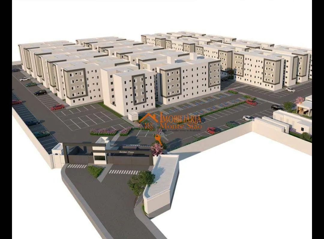 Imagem Apartamento com 2 dormitórios à venda, 43 m² por R$ 205.000,00 - Jardim São João - Guarulhos/SP