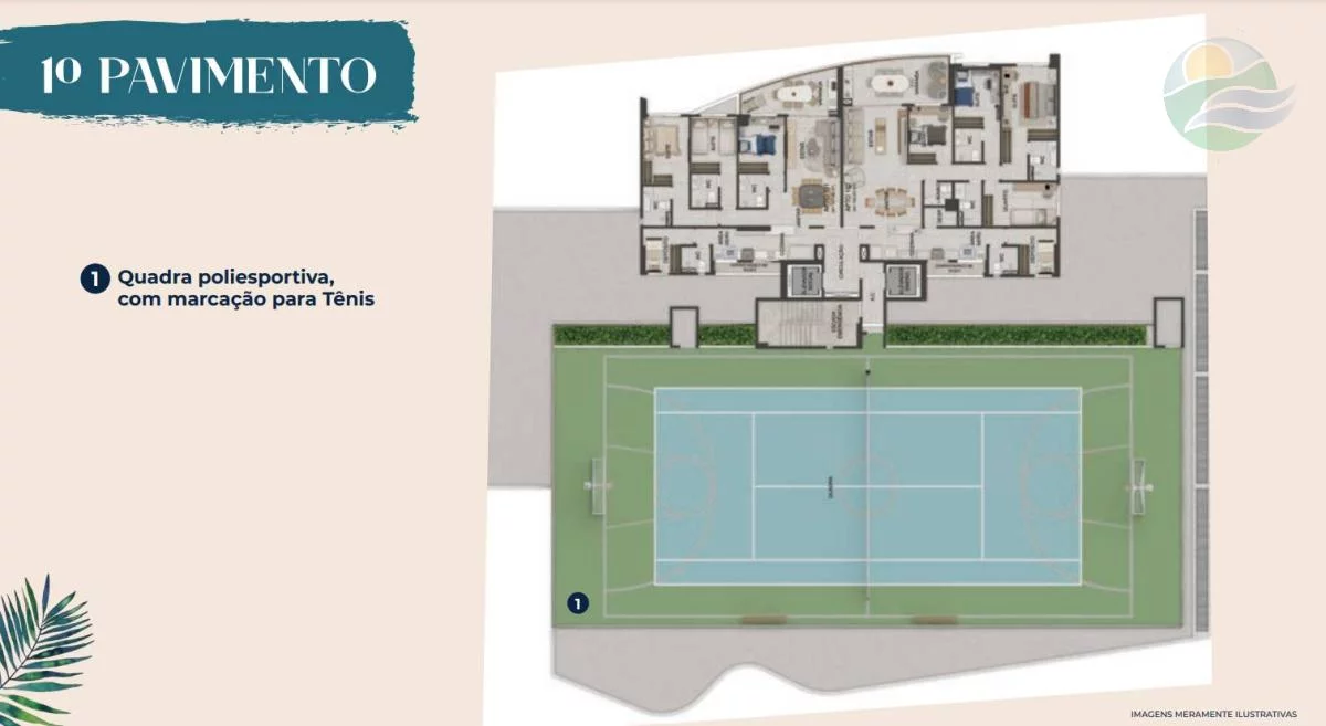 Imagem Apartamento 3 quartos/Suites, beira mar, no calçadão de Piedade, Jaboatão dos Guararapes, PE