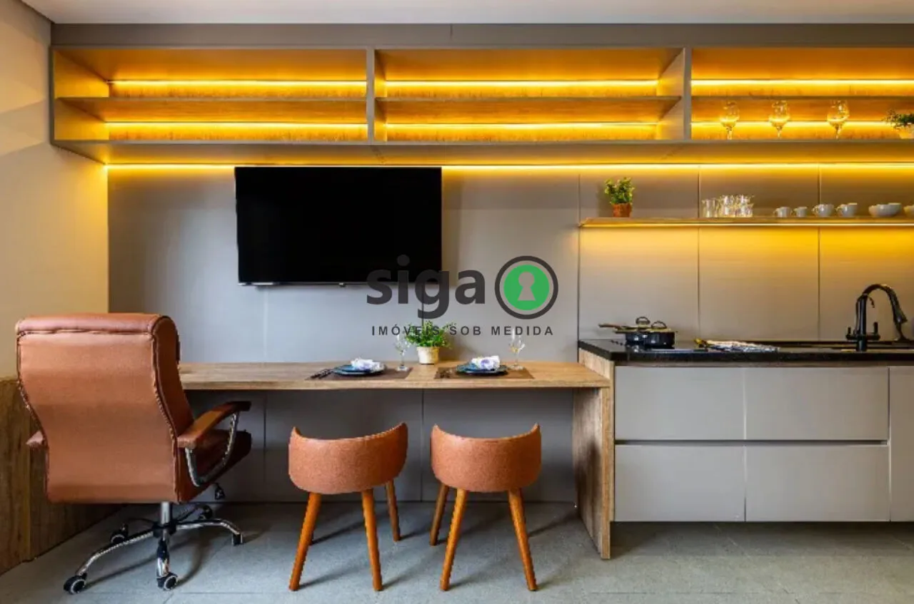 Imagem Studio mobiliado de 25m² à venda na Vila Olímpia